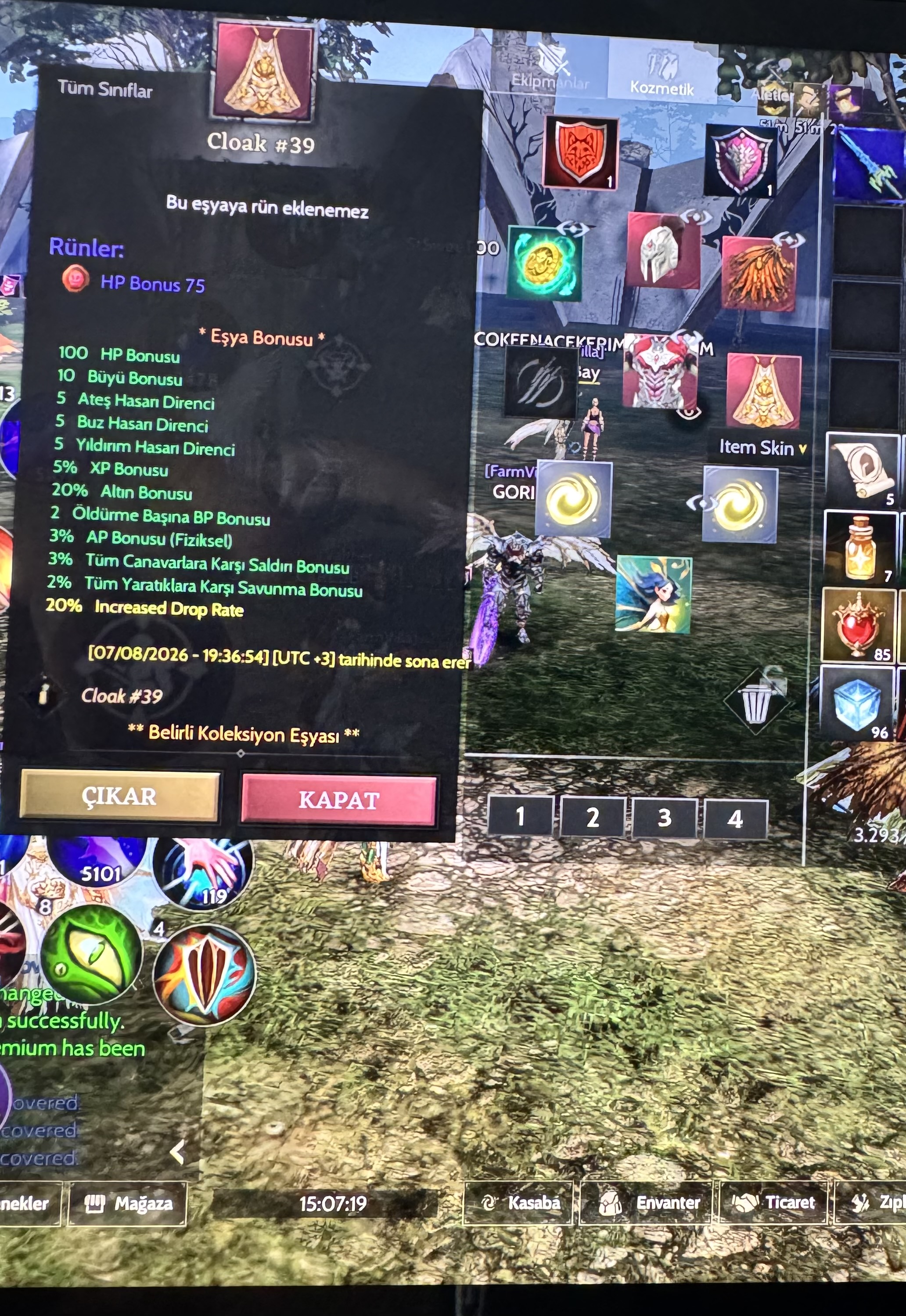 ASAS RELİC+18 FULLSKİLL 600K BP