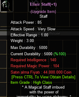 elixir staff +1