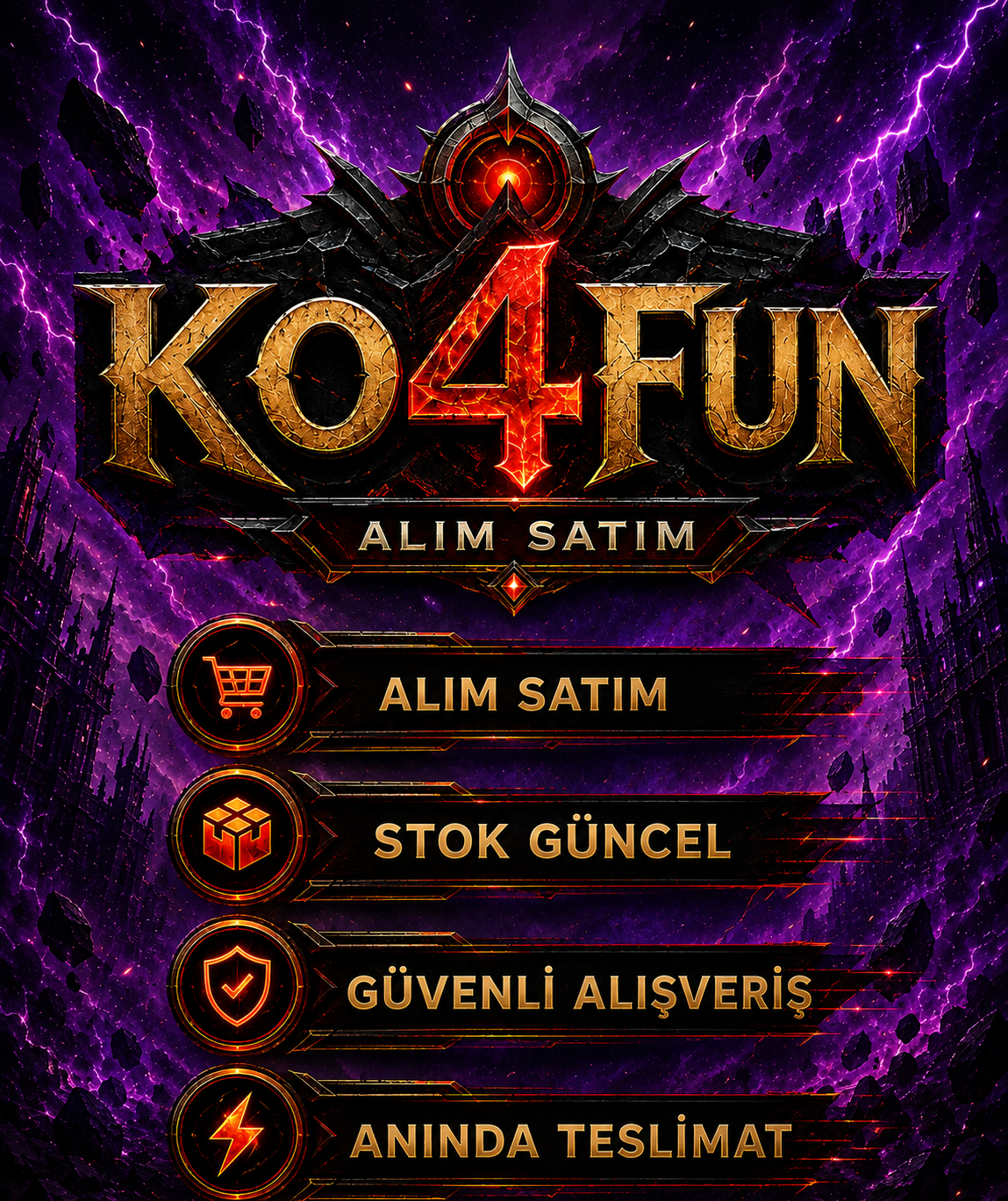 KO4FUN  Goldbar Pazarı