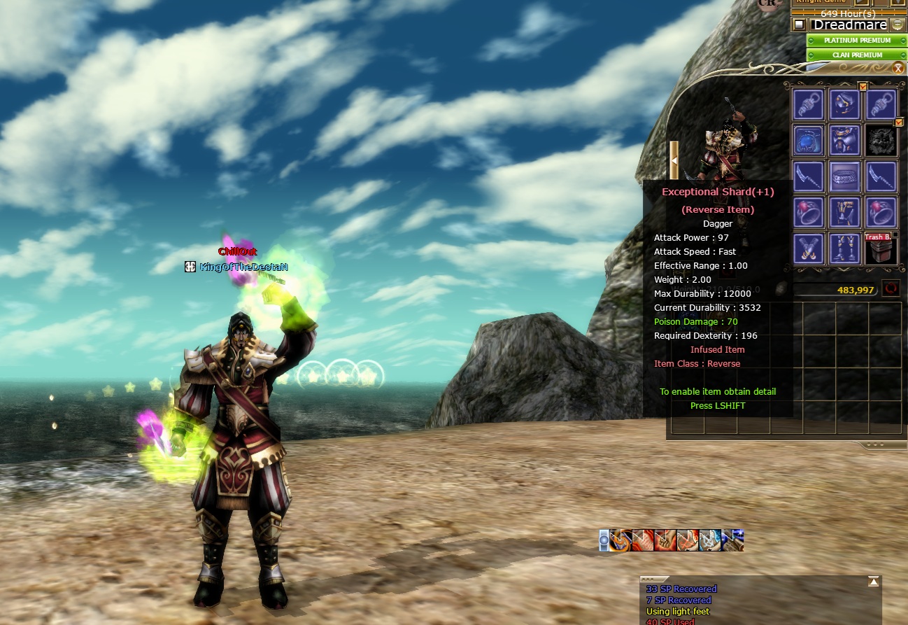 "EN" Elit Rogue Full+Full (+7 Dual Exp Shard)