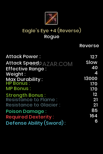 REB +4 / EAGLE'S EYE