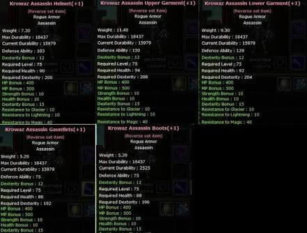 ROGUE KROWAZ SET REB 2 SETTİR