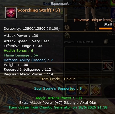 Scorching Staff REB5