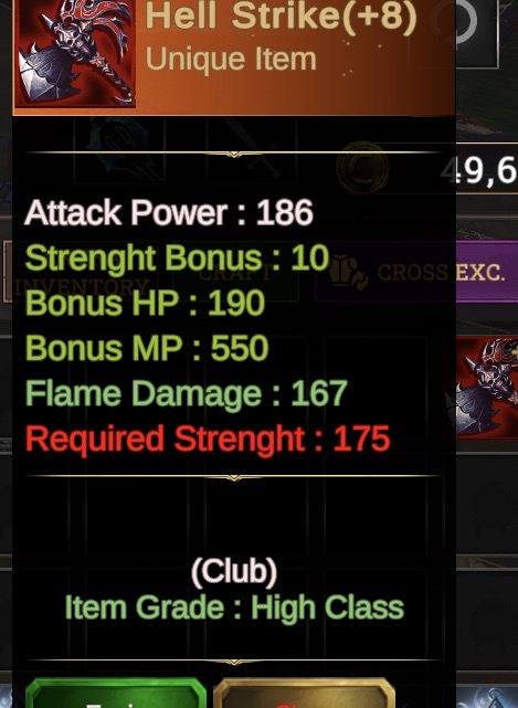 SELL +8 HELL STRİKE