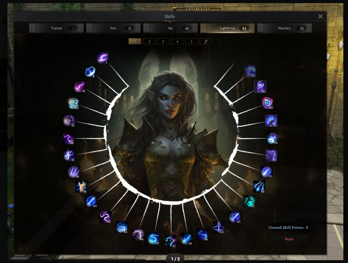 TP Mage LR Tüm Skiller Açık Master Tüm Skiller Açık