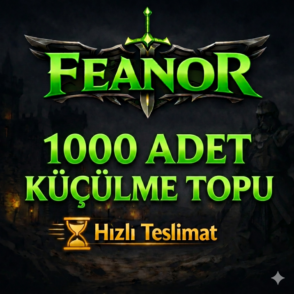 1000X  KÜÇÜLME TOPU
