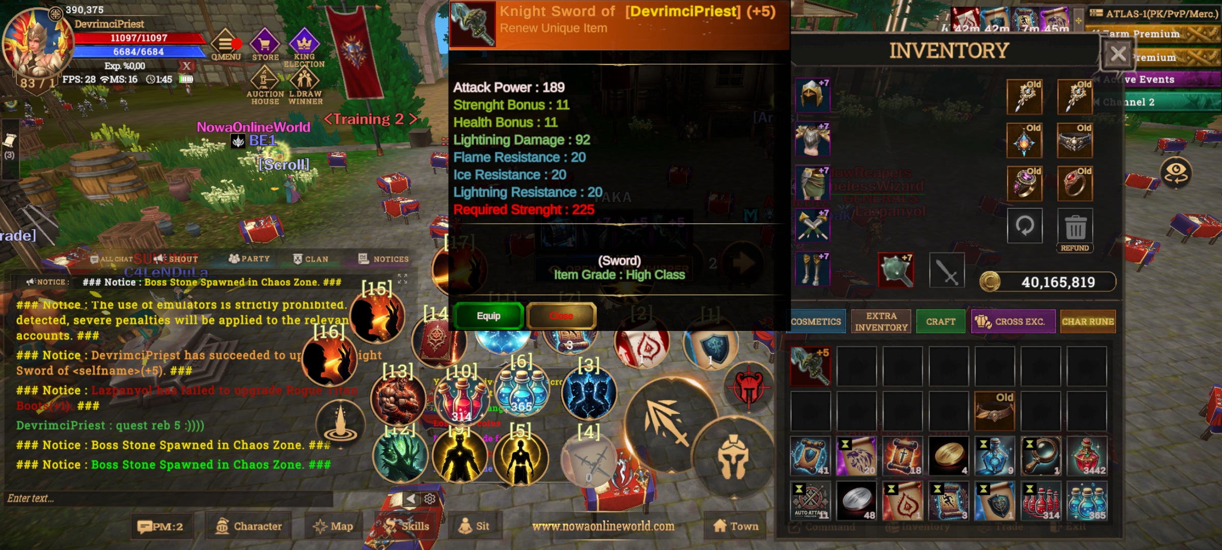 +8 quest MS priest açıklama oku