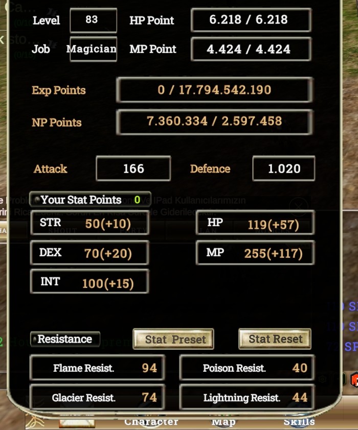 83 lvl mage