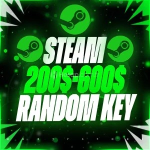Anlık | En Az 200$ - 600$ Steam Random Key