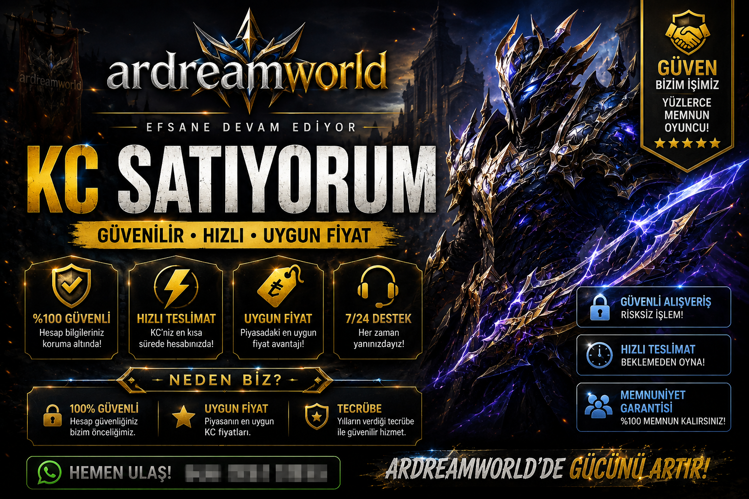 ArdreamWorld KC Pazarı