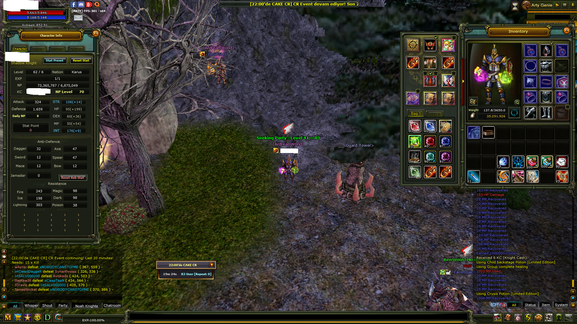 SELL 70 NP LEVEL BOŞ CHARR UCUZDANNNN
