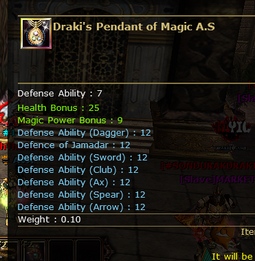 DRAKI PENDANT MAGIC A.S | KEYFE KEDER
