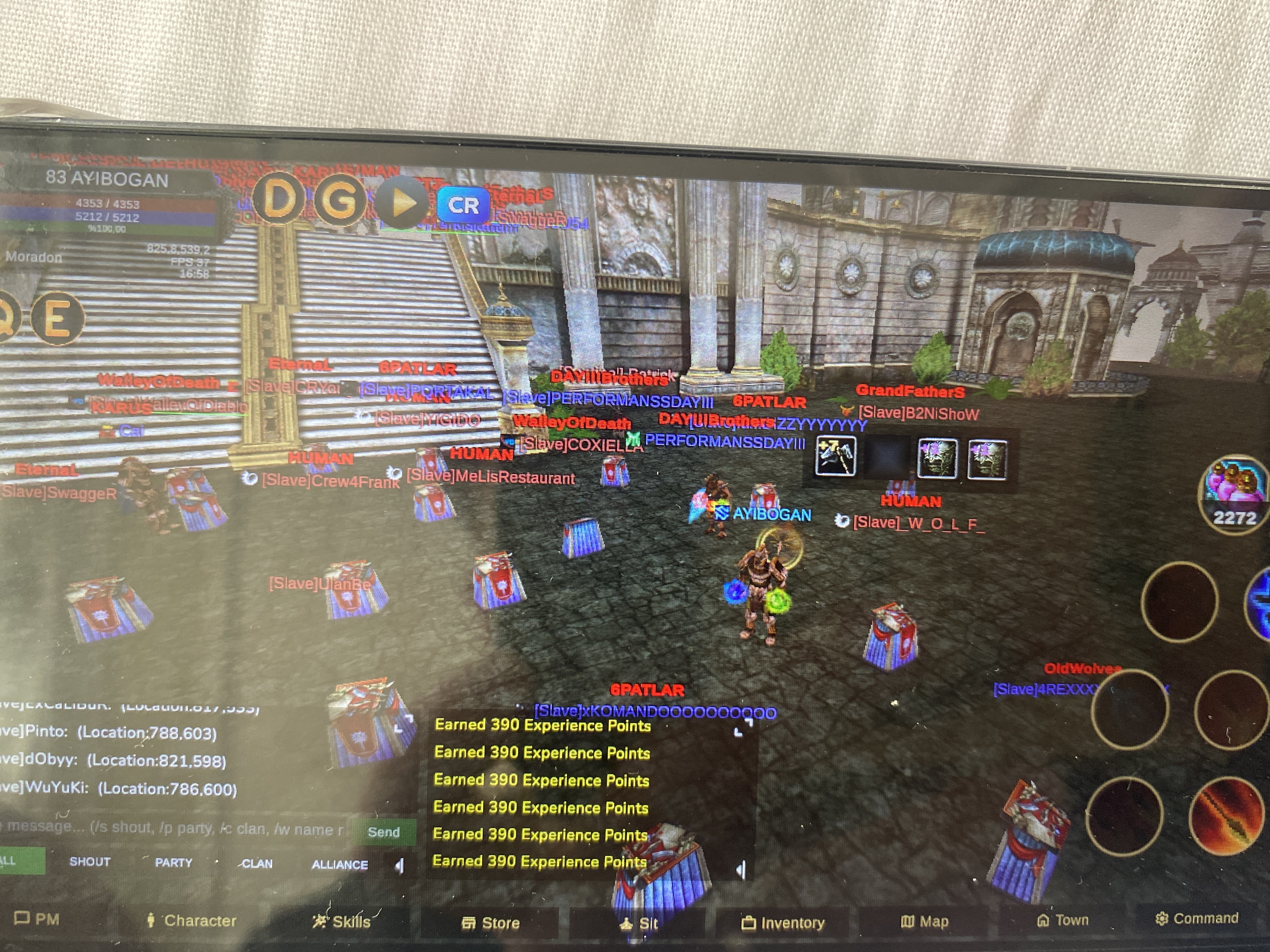 Dual 7 exp shard ful pus preli Çar üzerinde 150m parası var