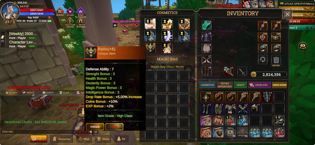 Full item 7 Questli İnt Setli PRİEST