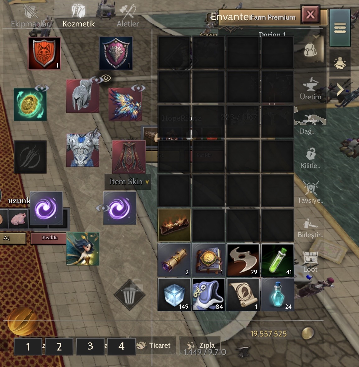 20 relic hesap