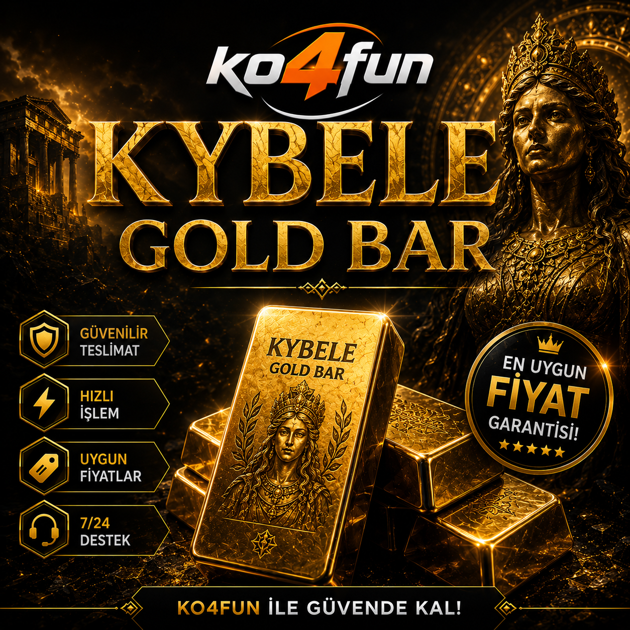 KO4FUN  Goldbar Pazarı
