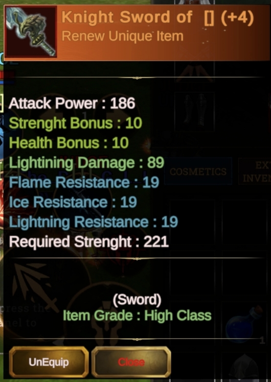 Quest Ms Reb+4 Warrior