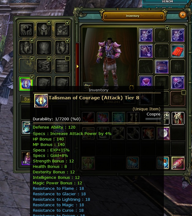 REB 7 TALISMAN 8 ROGUE -----------