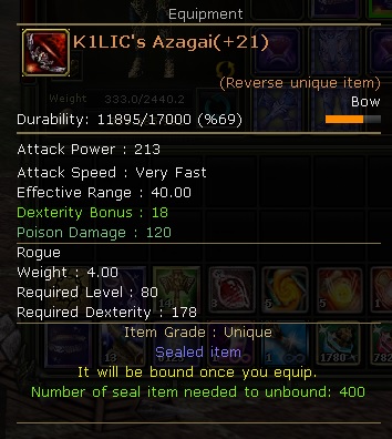 SERVER'DA TEK AZAGAİ +10 NİRVANA İTEM ÜSTÜ YOK.