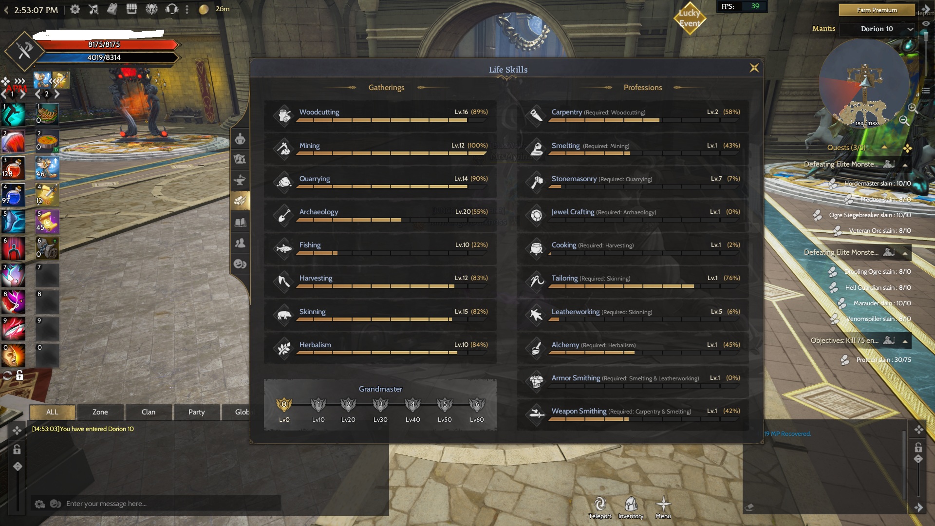 85/5 Warrior +18 Relic Full Skill Warior - Klasgame.com