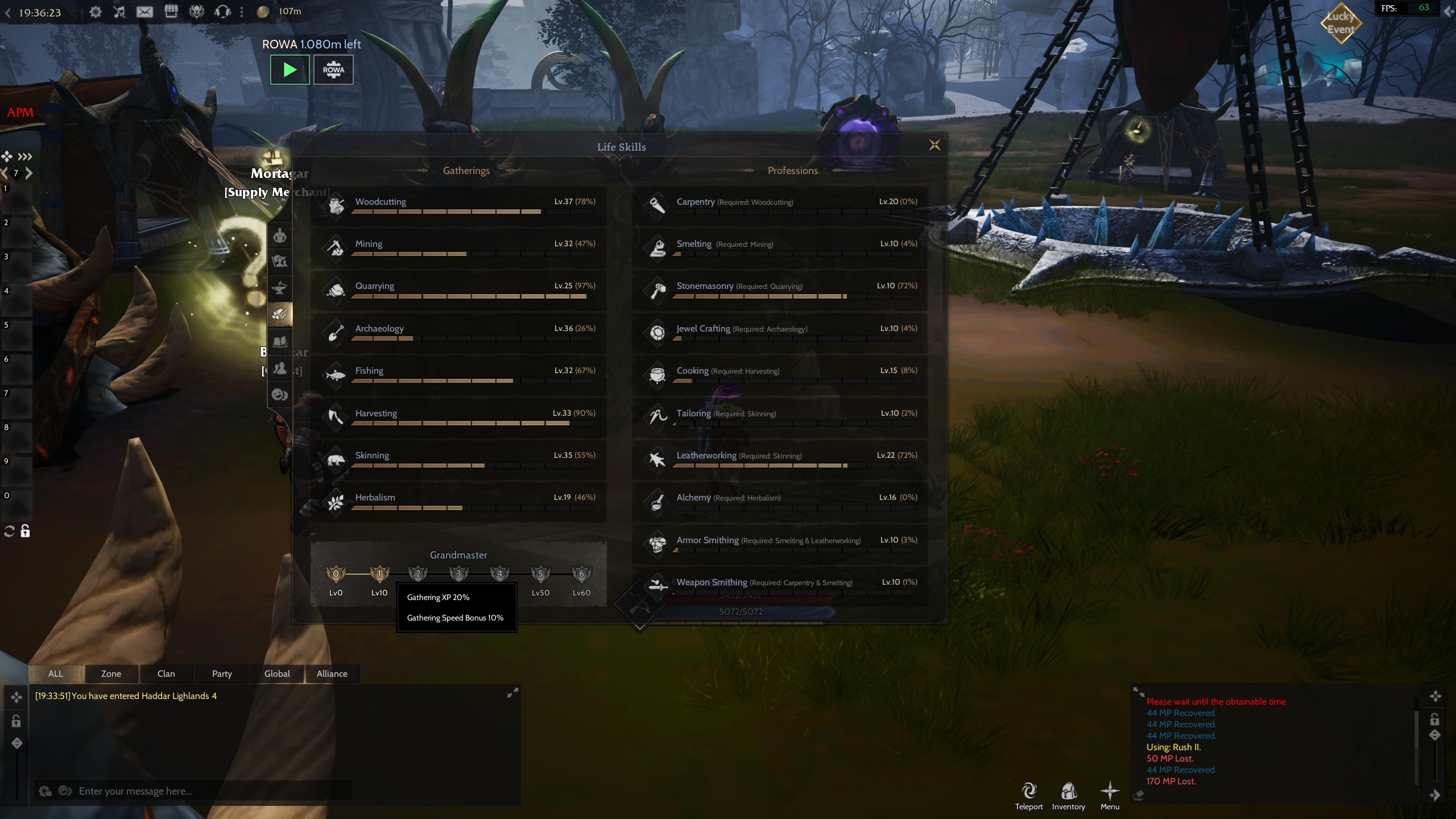 GM 1 - 85/5 - Relic 17 - 6x +30 TOPLAMA ROGUE - NFT BENDEN