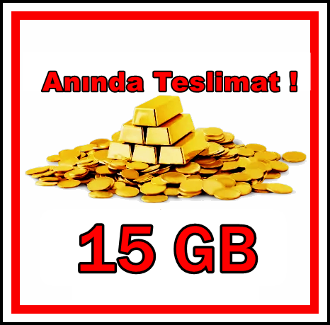 15 GB HEMEN TESLİM![15GB] - Klasgame.com
